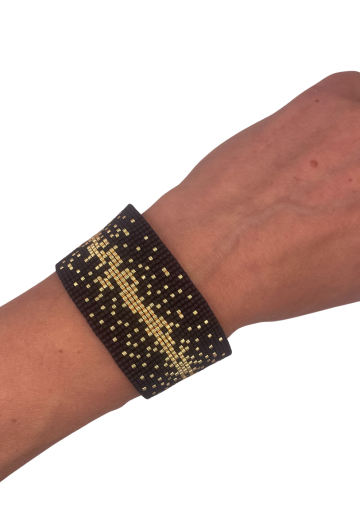 Myuki Glass Bead Bracelet - Sparkles