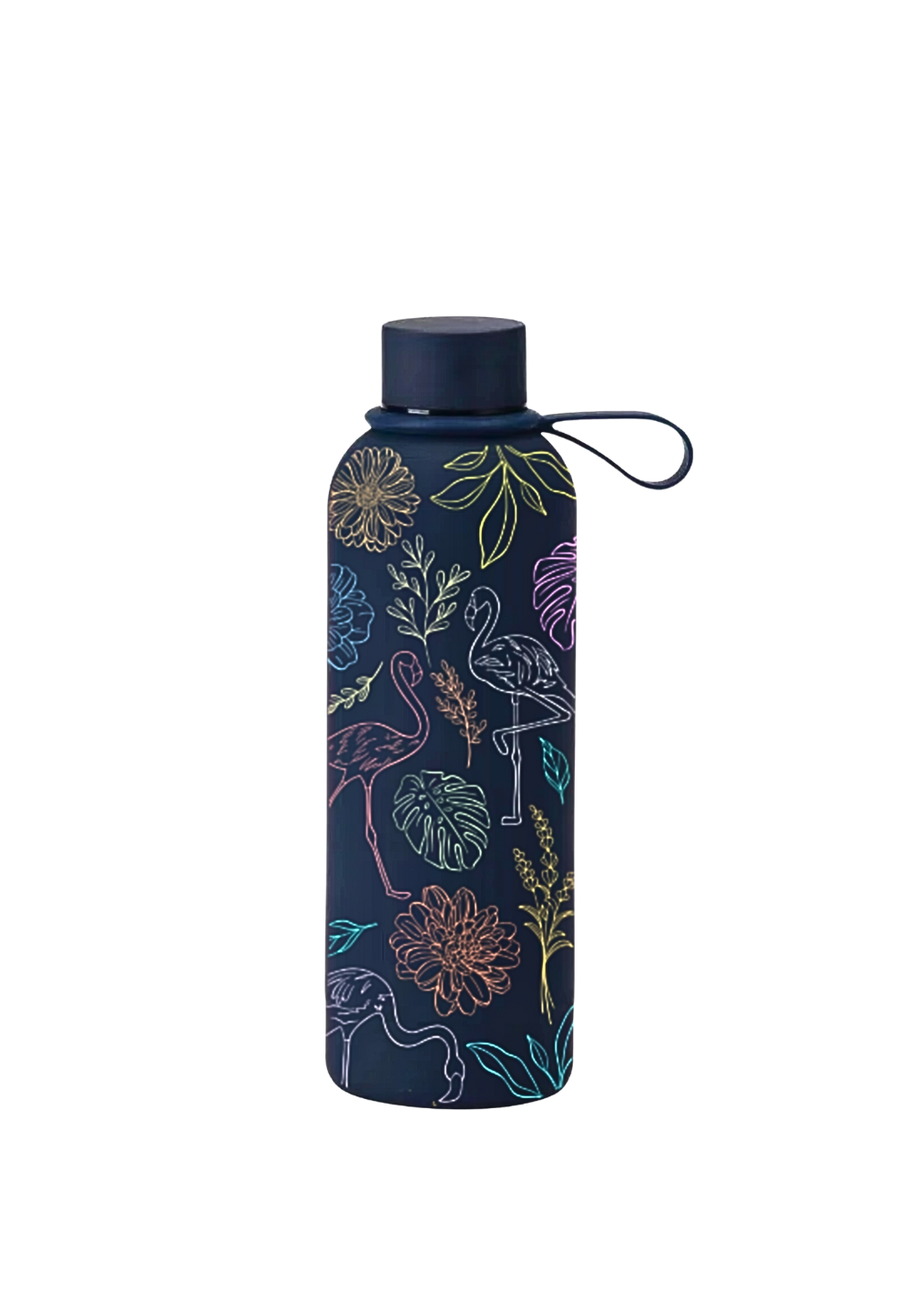 Flamboyance Insulated Bottle- Midnight Blue