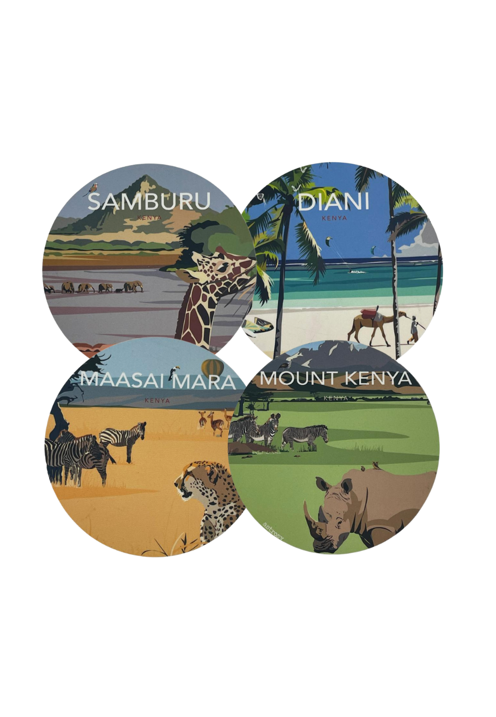 Travel Memory Magnet - Set 5