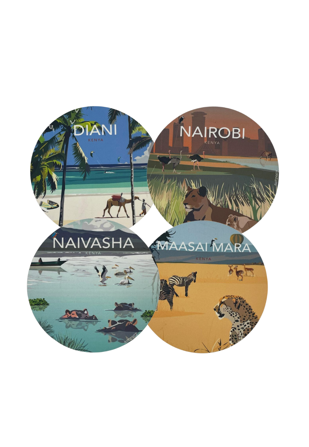 Travel Memory Magnet - Set 6