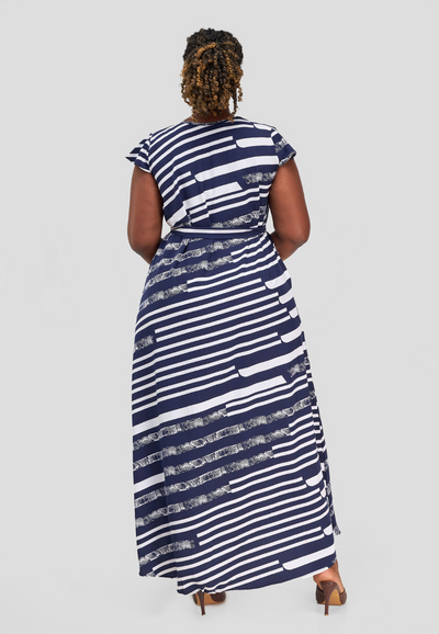 Malindi Cap Sleeve Tent Maxi Dress