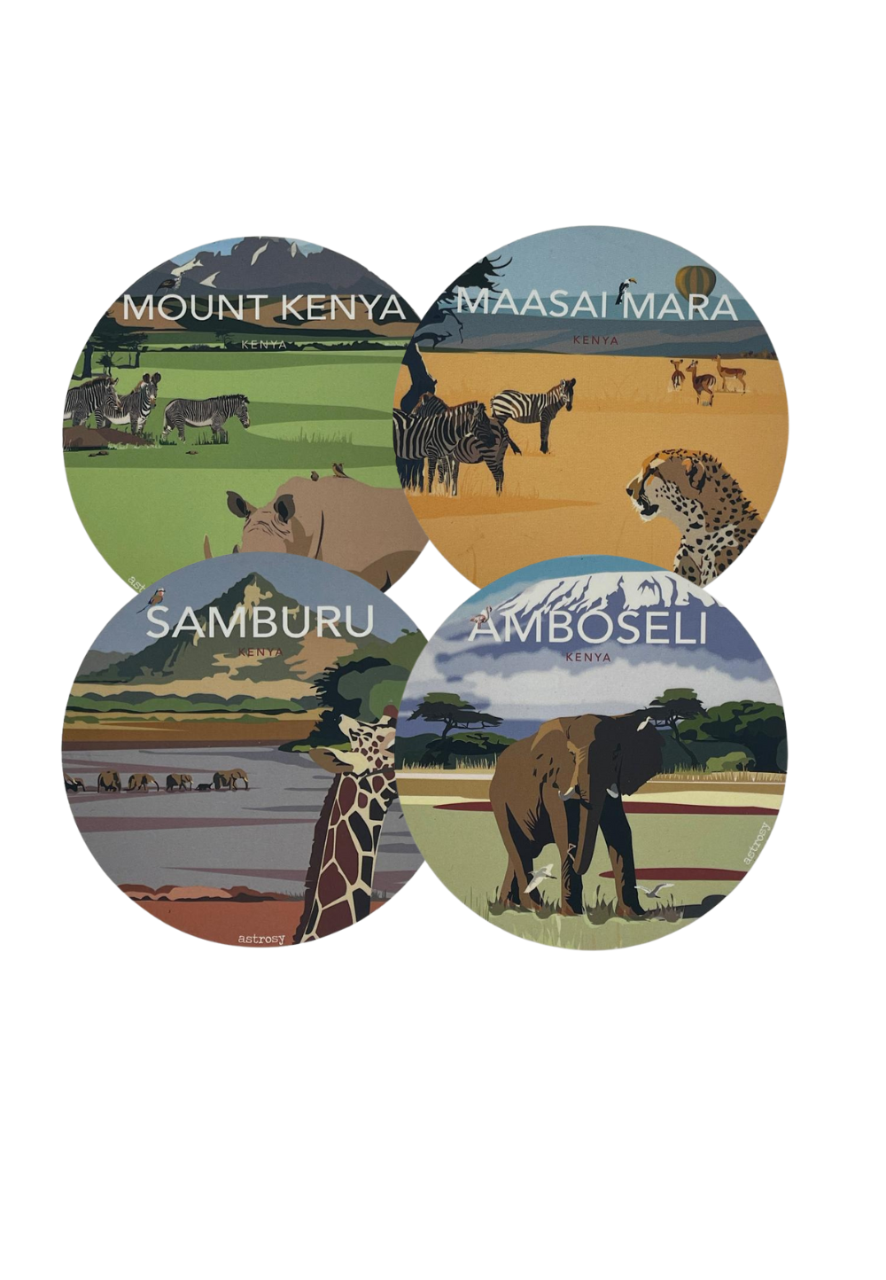 Travel Memory Magnet  - Set 1