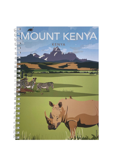 Mount Kenya Souvenir Notebook