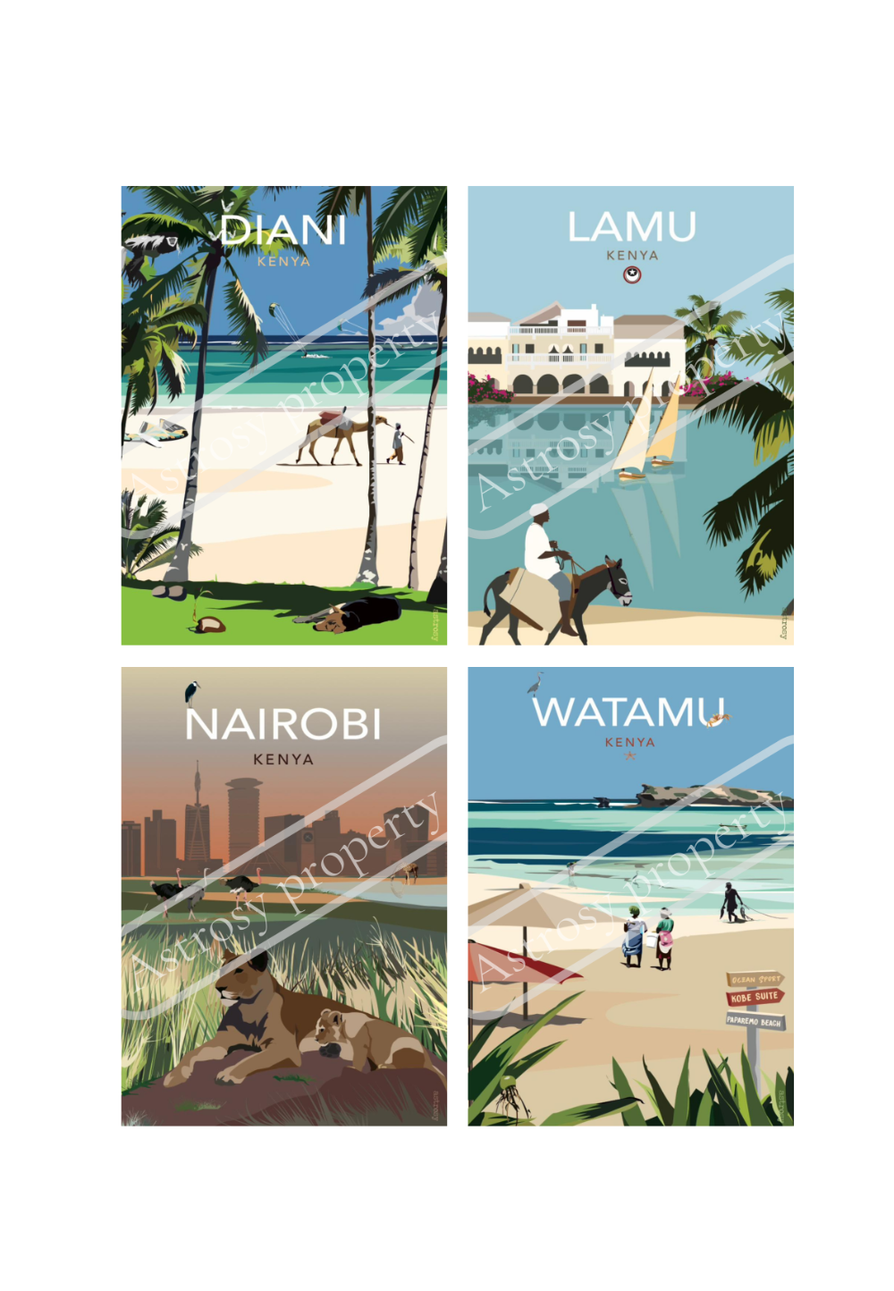 Artprint Postcard - Set 1