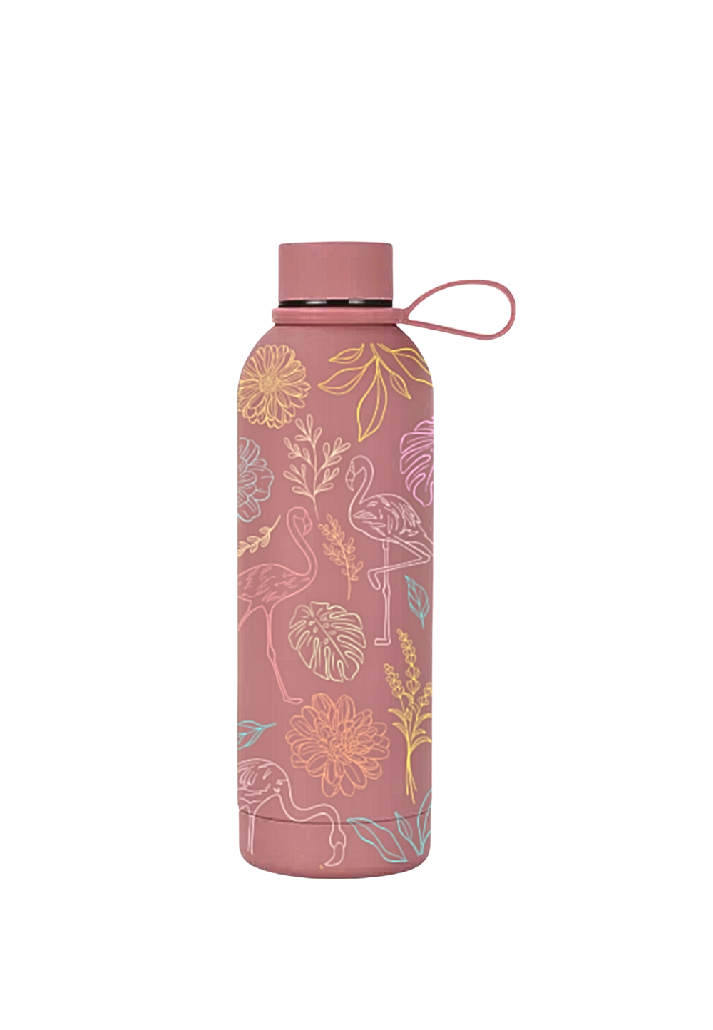Flamboyance Insulated Bottle- Terra Rose
