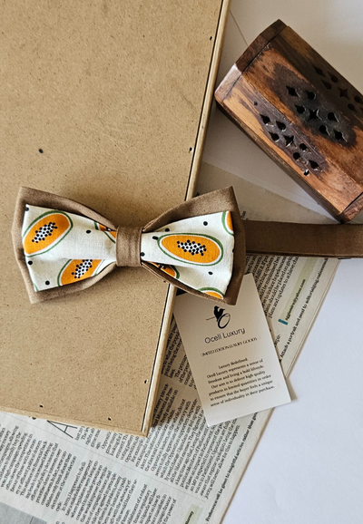 Double Bowtie - Papaya