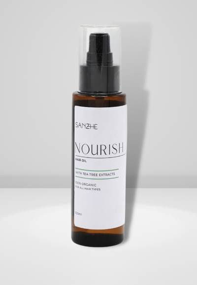 Nourish Hair Oil with Tea Tree Extract