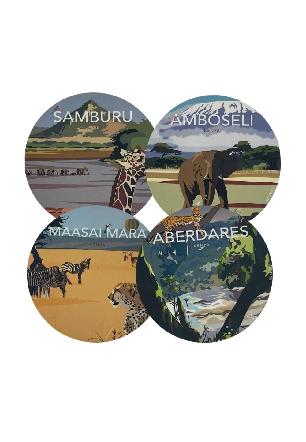 Travel Memory Magnet - Set 4