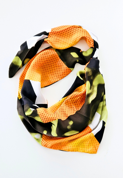 Canary Neck Tie - Yellow Green