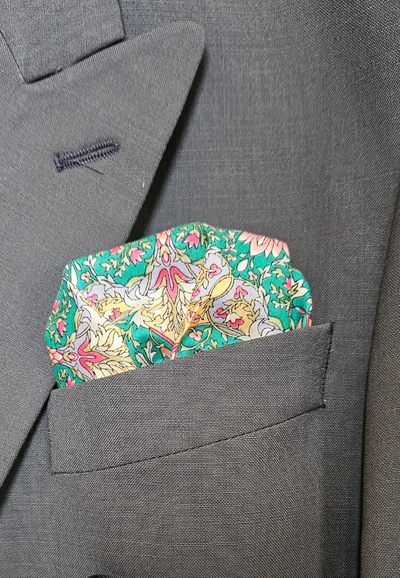 Pocket Square - Forest