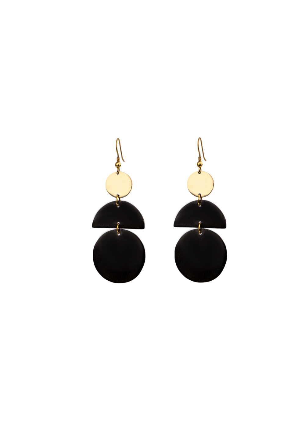 Machana Earrings - Black