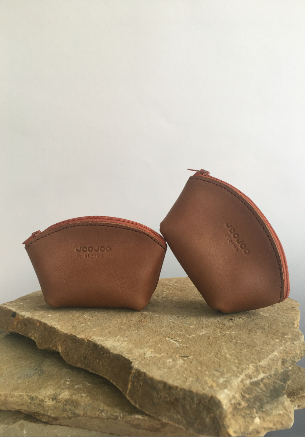 Mini Brown Leather Pouch
