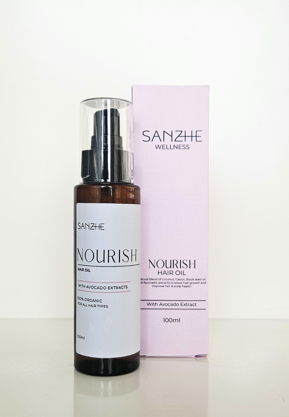 Nourish Hair Oil with Avocado Extract