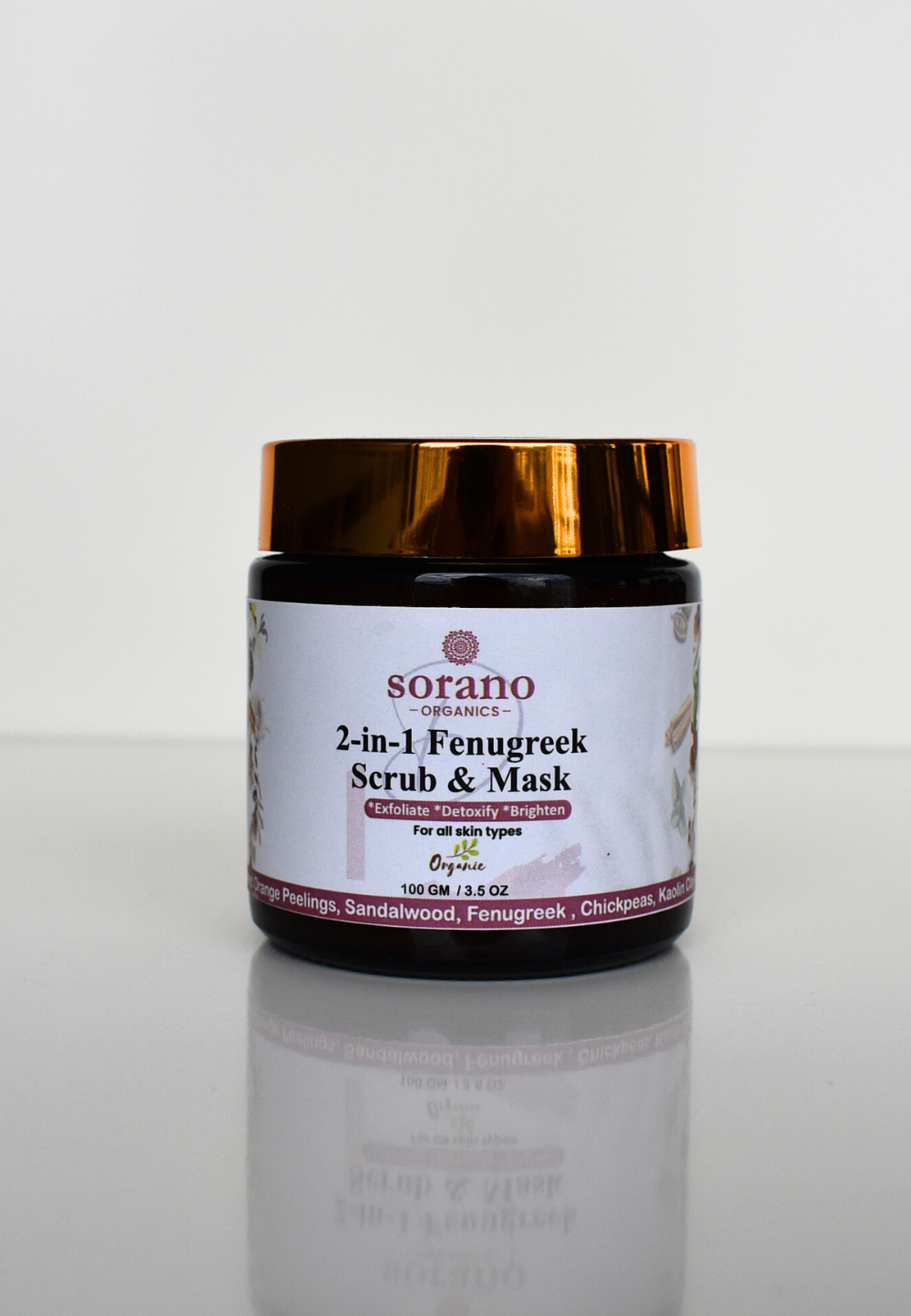 2 in 1 Fenugreek Scrub & Mask