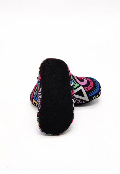 Tribal Baby Shoes - Pink