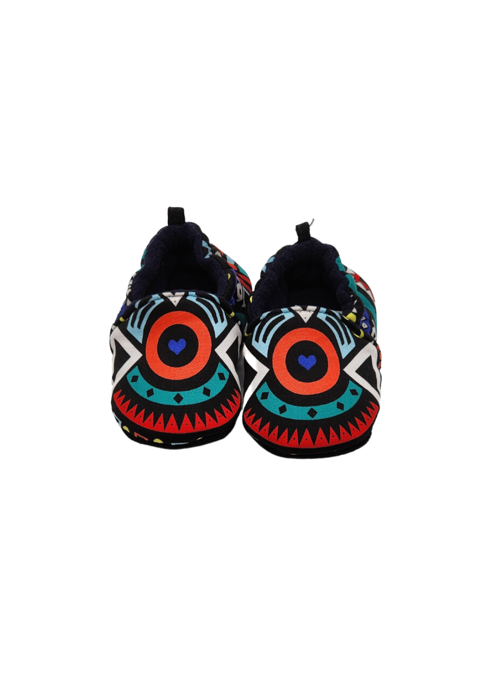 Tribal Baby Shoes - Blue