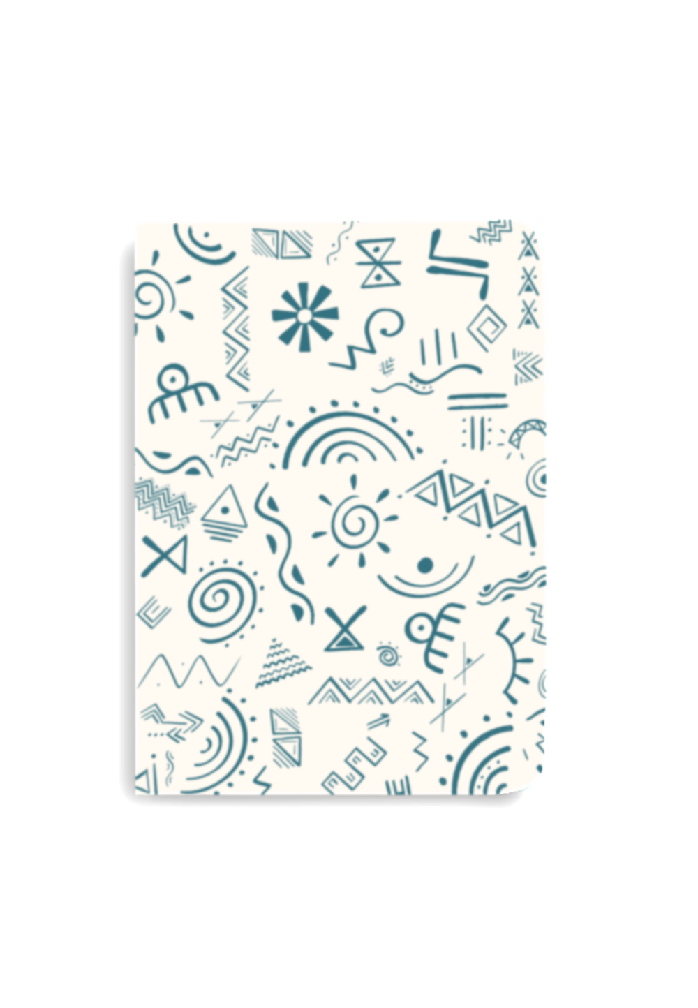 Dinkra Aqua pocket sketchbook