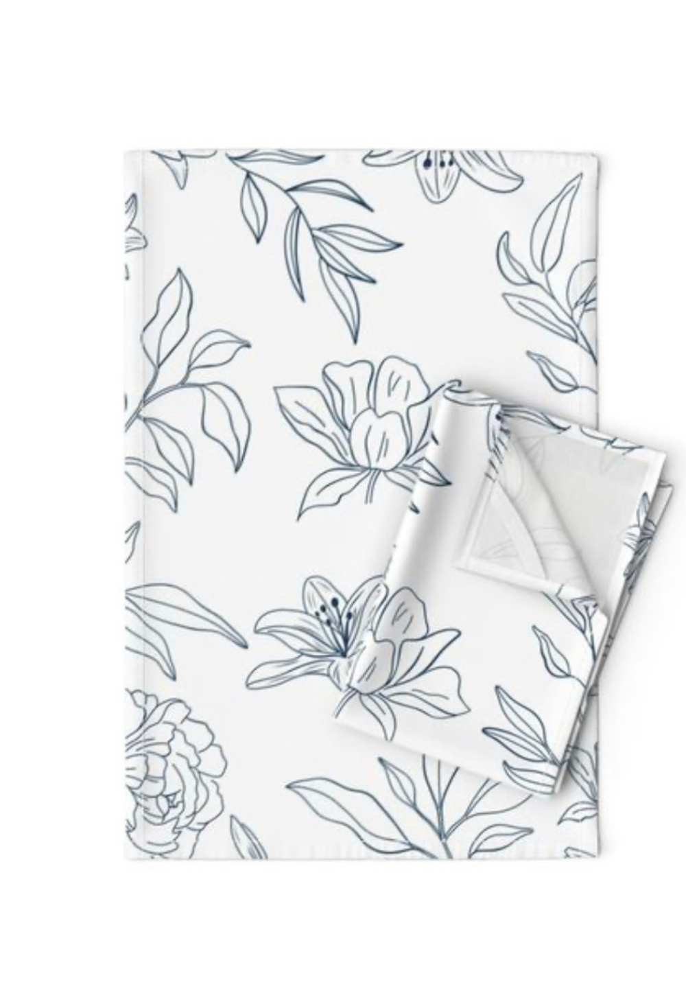 Blossom tea towel