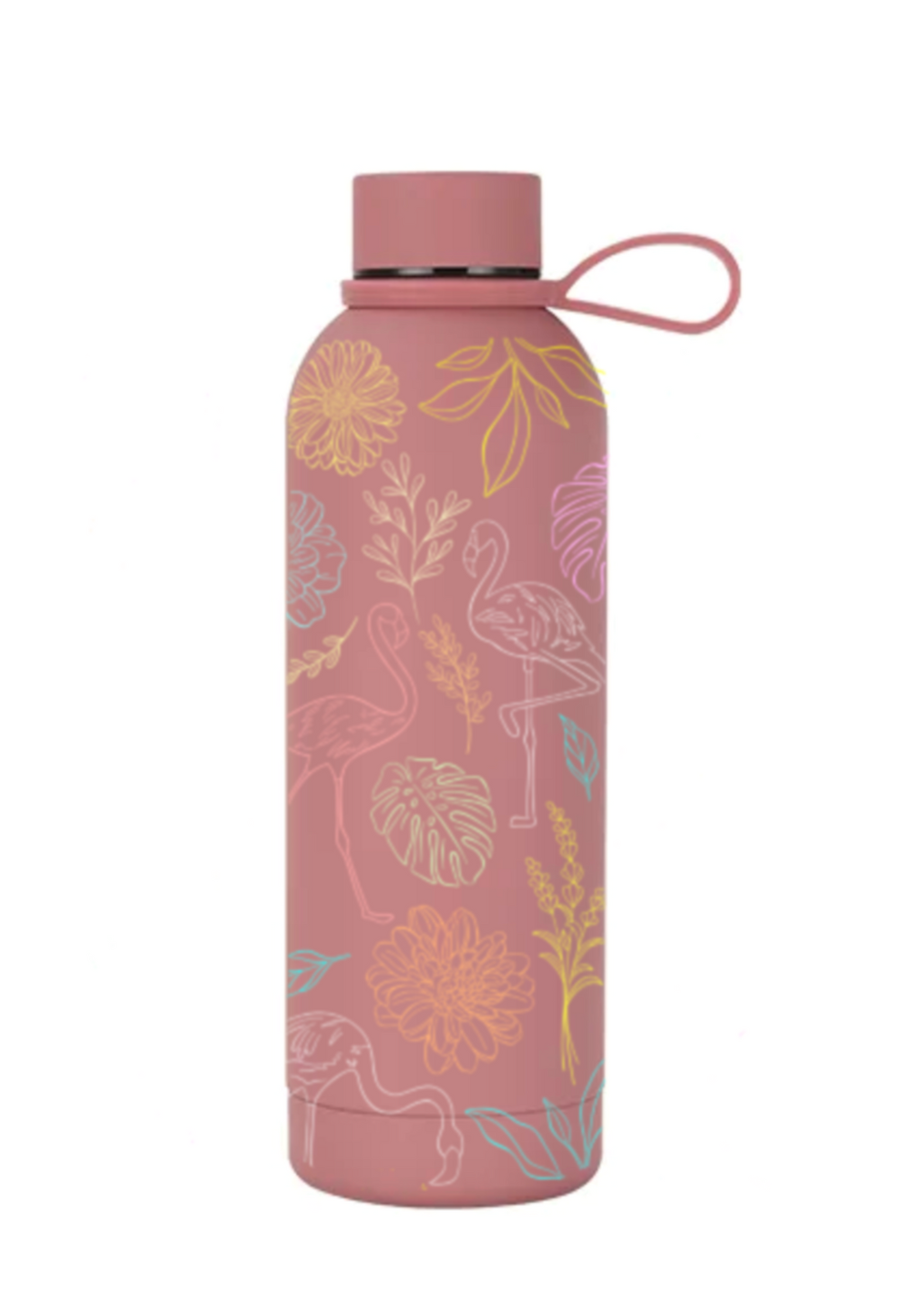 Flamboyance Insulated Bottle- Terra Rose