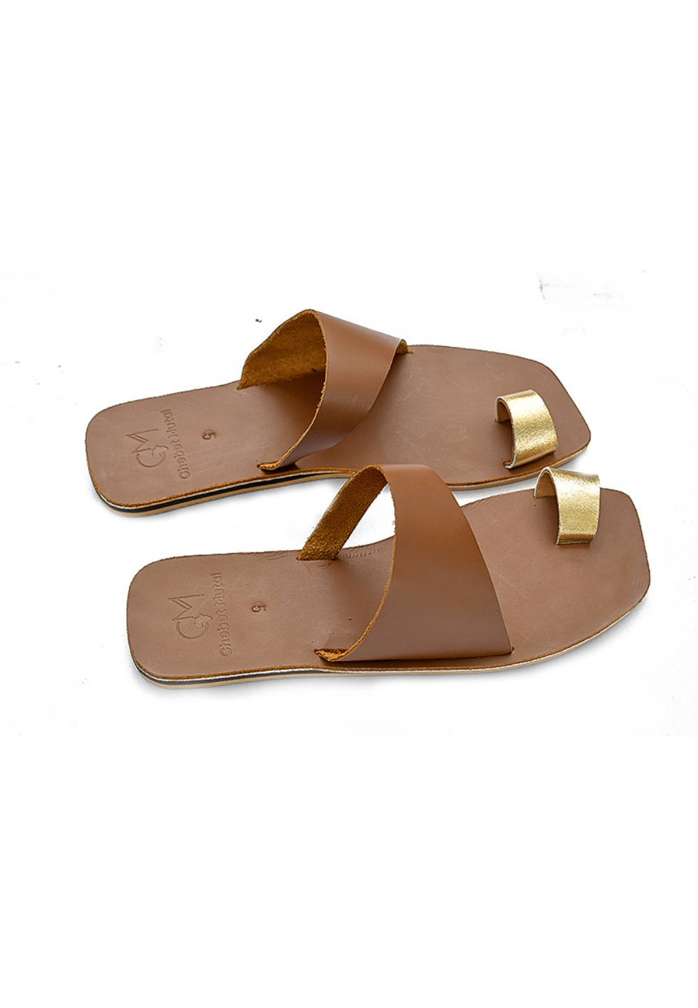 Voi One Toe Leather Sandals