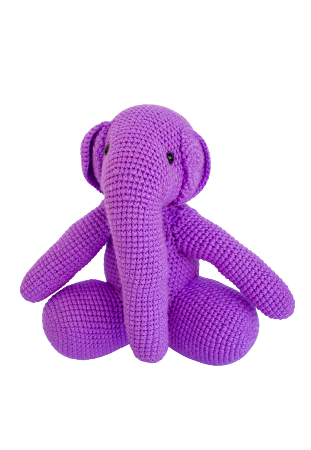 Tembo crotched elephant Doll - Purple