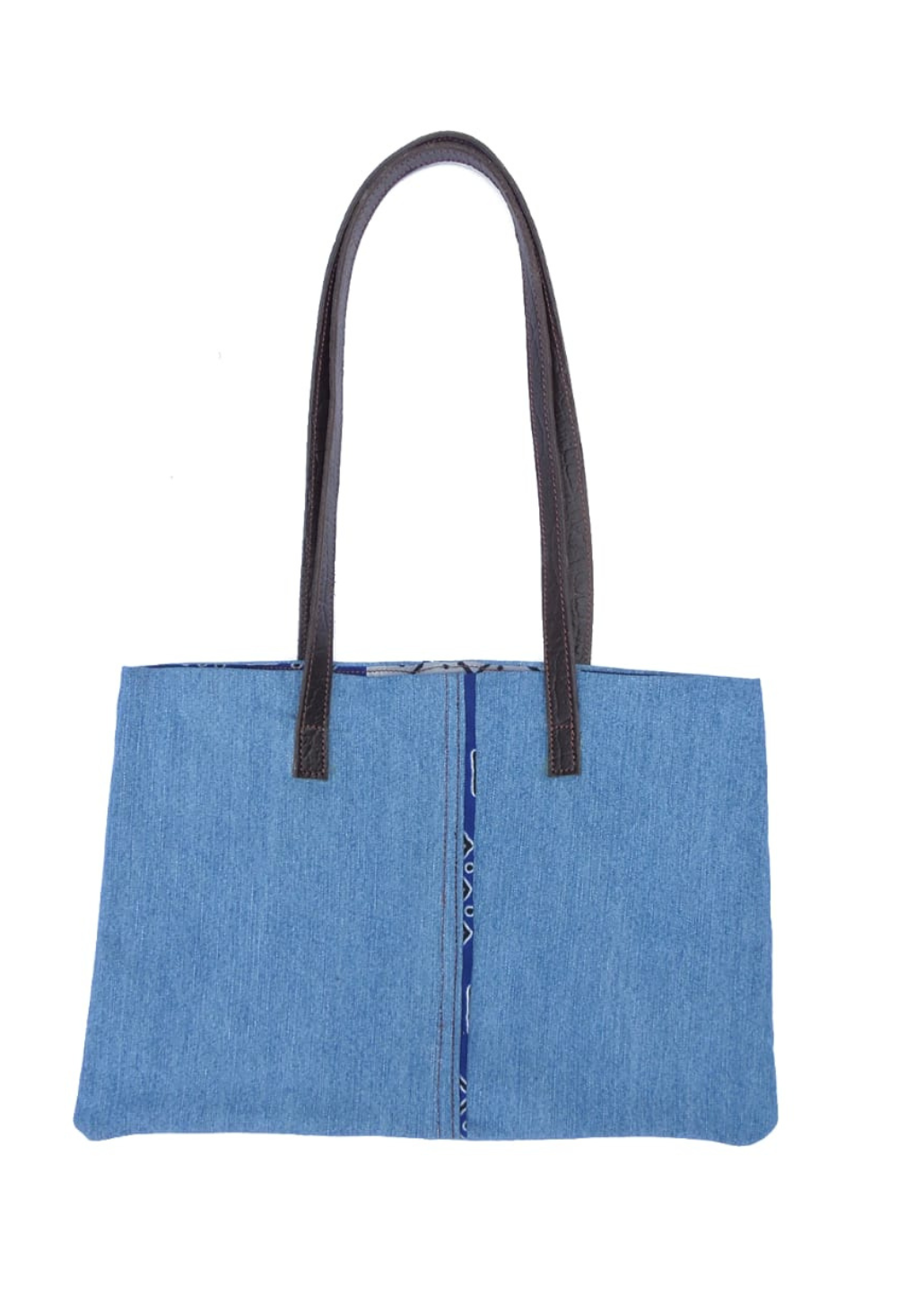 Denim tote bag