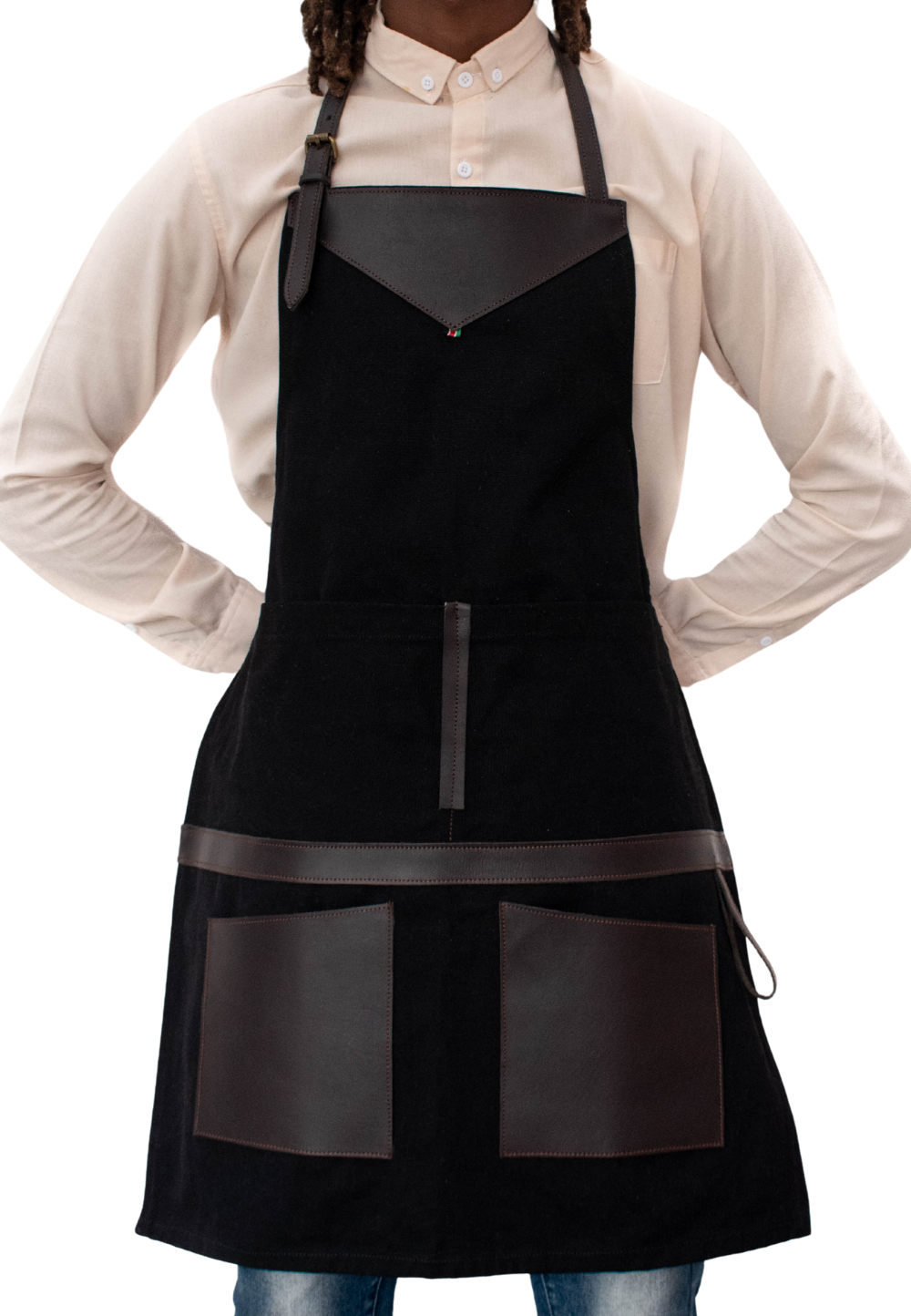 Ejutan Canvas Apron - Black